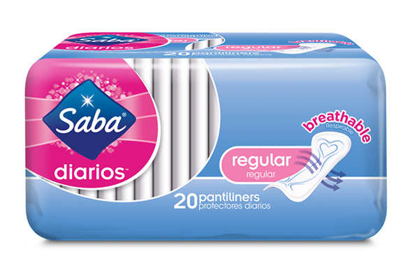 Free Saba® Diarios™ Pantiliners