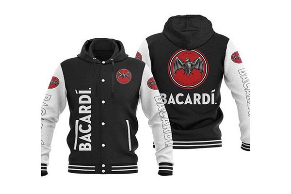 Free Bacardi Baseball Jacket