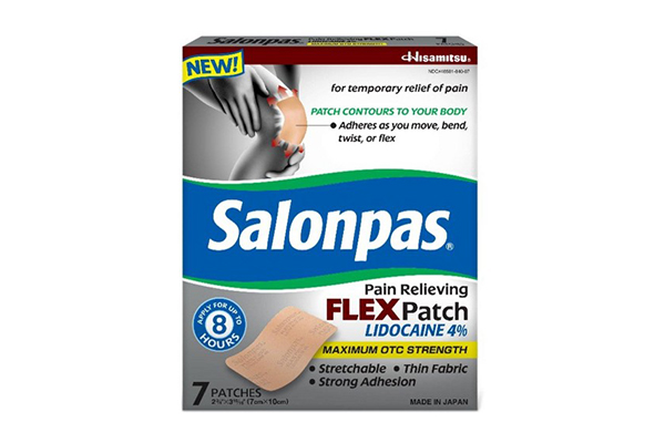 Free Salonpas® Lidocaine FLEX Patch