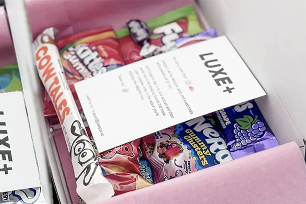 Free Luxe+ Candy Boxes