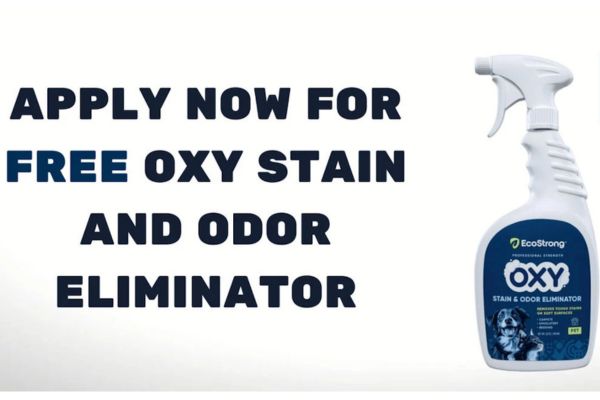 FREE Bottle of EcoStrong Oxy Pet Carpet Cleaner