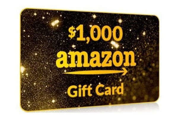 Win a $1,000 Amazon Gift Card – No Purchase Needed!
