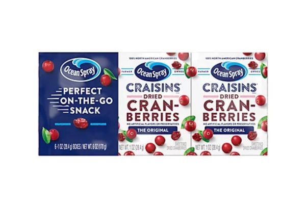 FREE Ocean Spray Craisins Sample Box