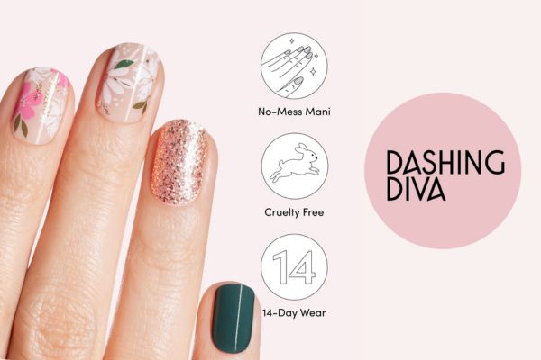Free Dashing Diva Gel Nail Polish Strips
