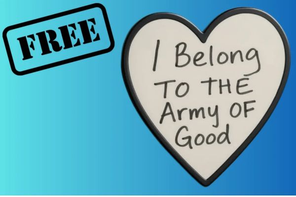 FREE ‘I Belong To The Army Of Good’ Magnet