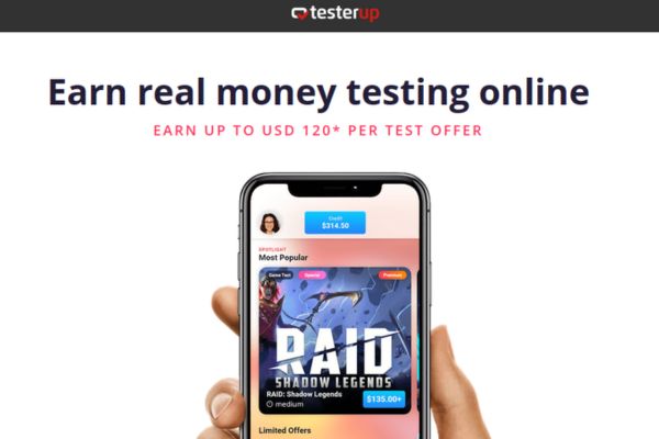 Get Paid to Test Apps, Games & More — Earn Up to $120 Per Test!