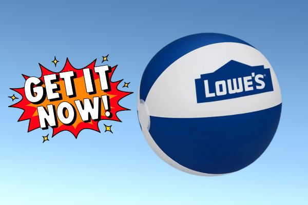Free Beach Ball at Lowe’s