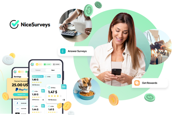 Join NiceSurveys Now & Claim Your First Rewards Tonight