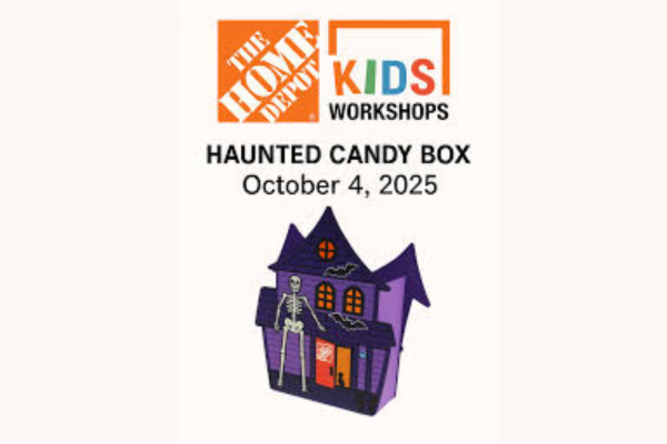 Free Haunted Candy Box at Home Depot Kids