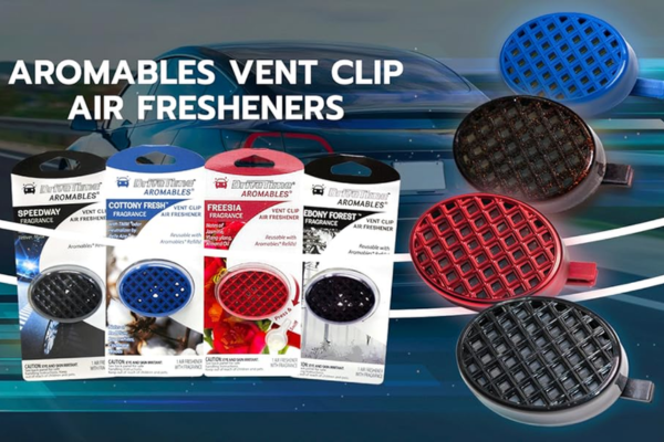 Free Aromables Vent Clip Car Air Freshener Bundle