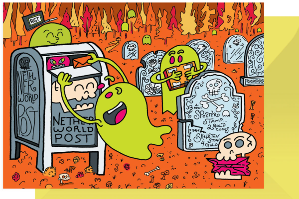 Free Stickers from Netherworld Post Office